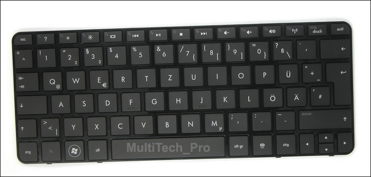HP Compaq Mini210 Serien Mini 210-1000 10xx 1100 11xx Mini2102 Serien QWERTZ - Bild 1 von 2